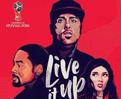 Live It Up（放飞自我）简谱  Nicky Jam / Will Smith / Era Istrefi  2018年俄罗斯世界杯官方主题曲