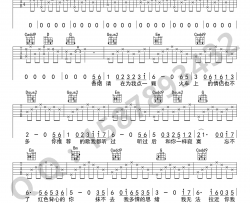 八十年代的歌吉他谱-赵雷-G调六线谱-高清弹唱谱