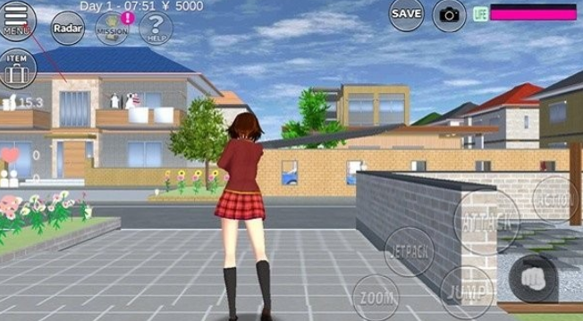 pjhcom葡京会5886校园模拟器英文版2024(SAKURA SchoolSimulator)